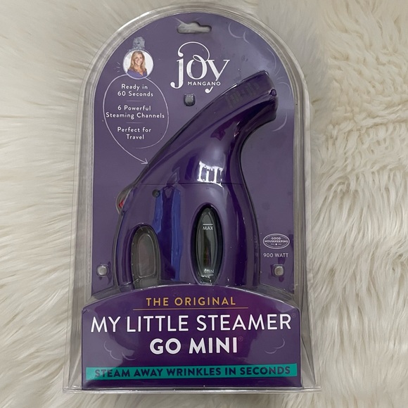Joy Mangano Other Joy Mangano My Little Steamer Go Mini Nib Purple